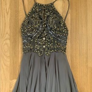 Jovani short cocktail dress, size 4 not altered